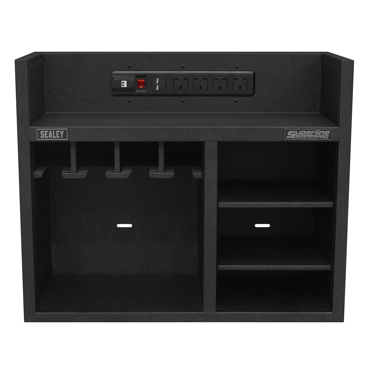 Power Tool Storage Rack with Power Bar AP30SRBE