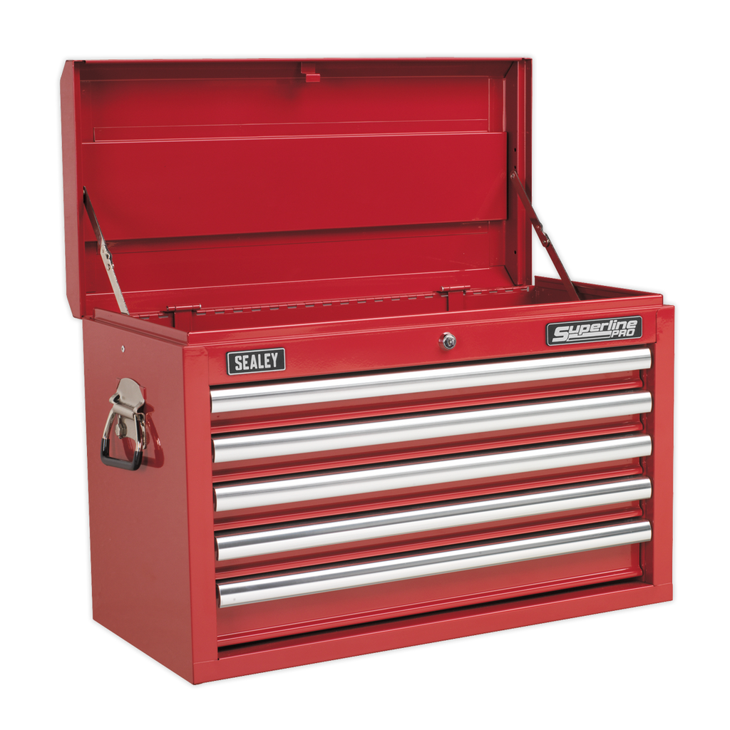 Topchest 5 Drawer with 139pc Tool Kit - Red AP33059COMBO