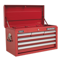 Topchest 6 Drawer - Red AP33069