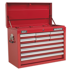Topchest 10 Drawer - Red AP33109