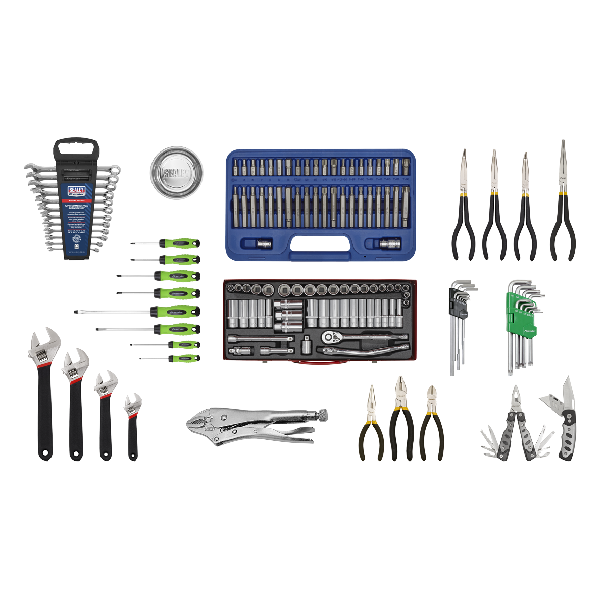 Topchest 10 Drawer with 139pc Tool Kit - Red AP33109COMBO