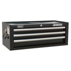 Mid-Box Tool Chest 3 Drawer - Black AP33339B