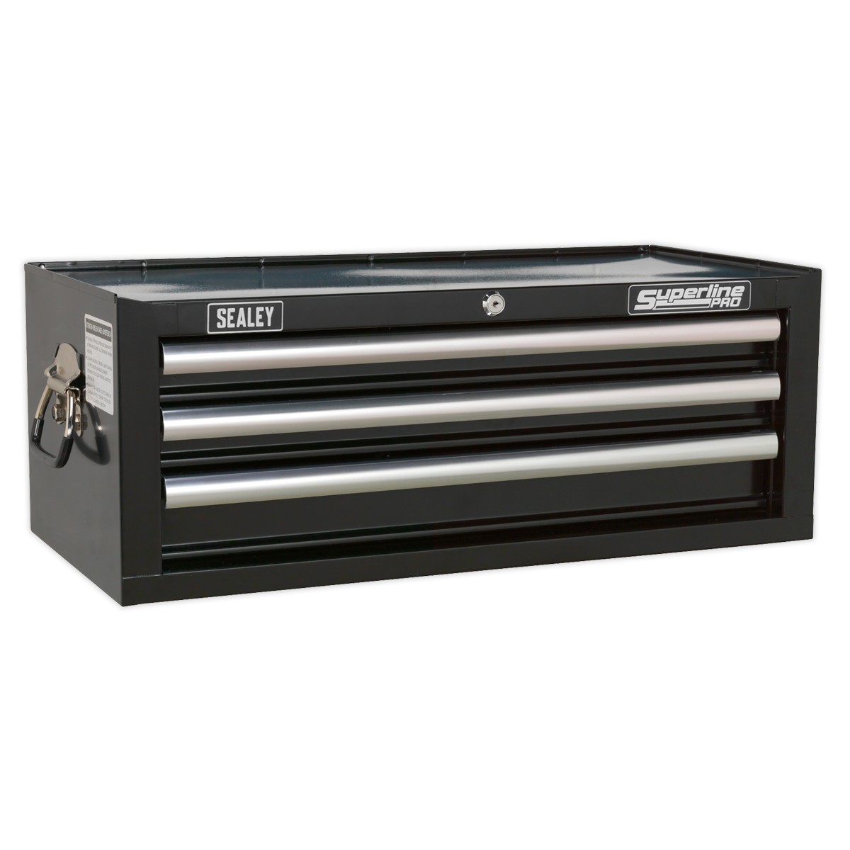 Mid-Box Tool Chest 3 Drawer - Black AP33339B