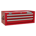 Mid-Box Tool Chest 3 Drawer - Red AP33339