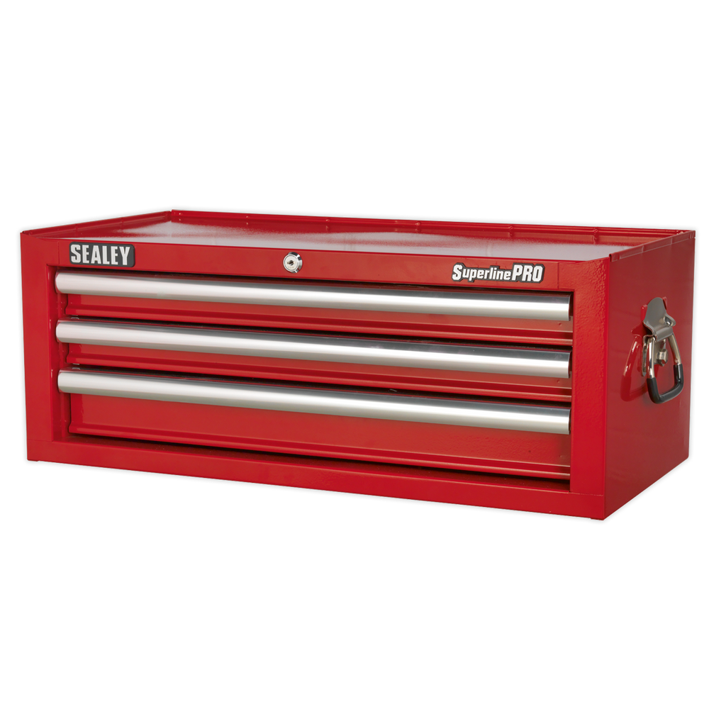 Mid-Box Tool Chest 3 Drawer - Red AP33339