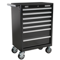 Rollcab 7 Drawer - Black AP33479B