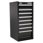 Hang-On Chest 8 Drawer - Black AP33589B