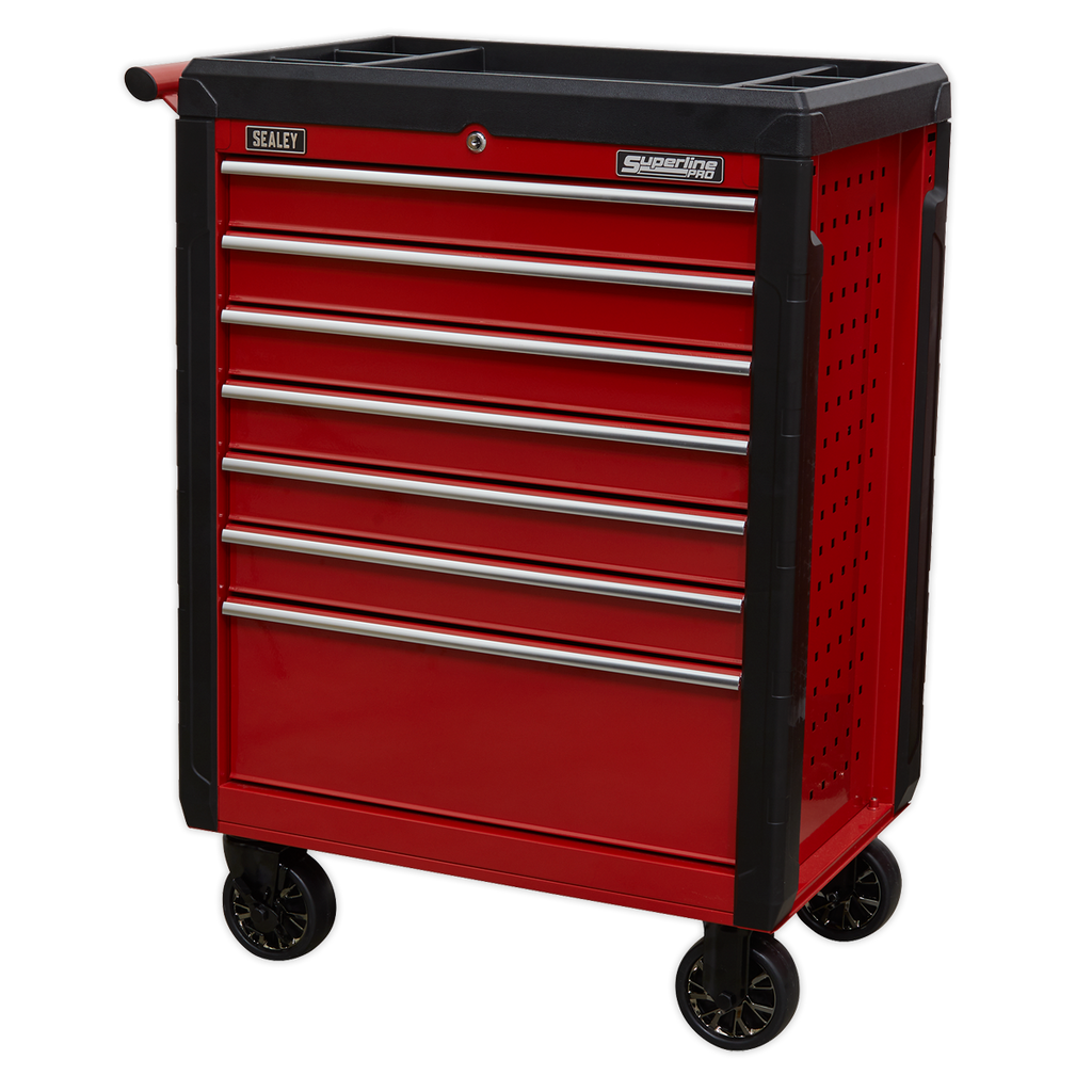 Rollcab 7 Drawer - Red AP3407