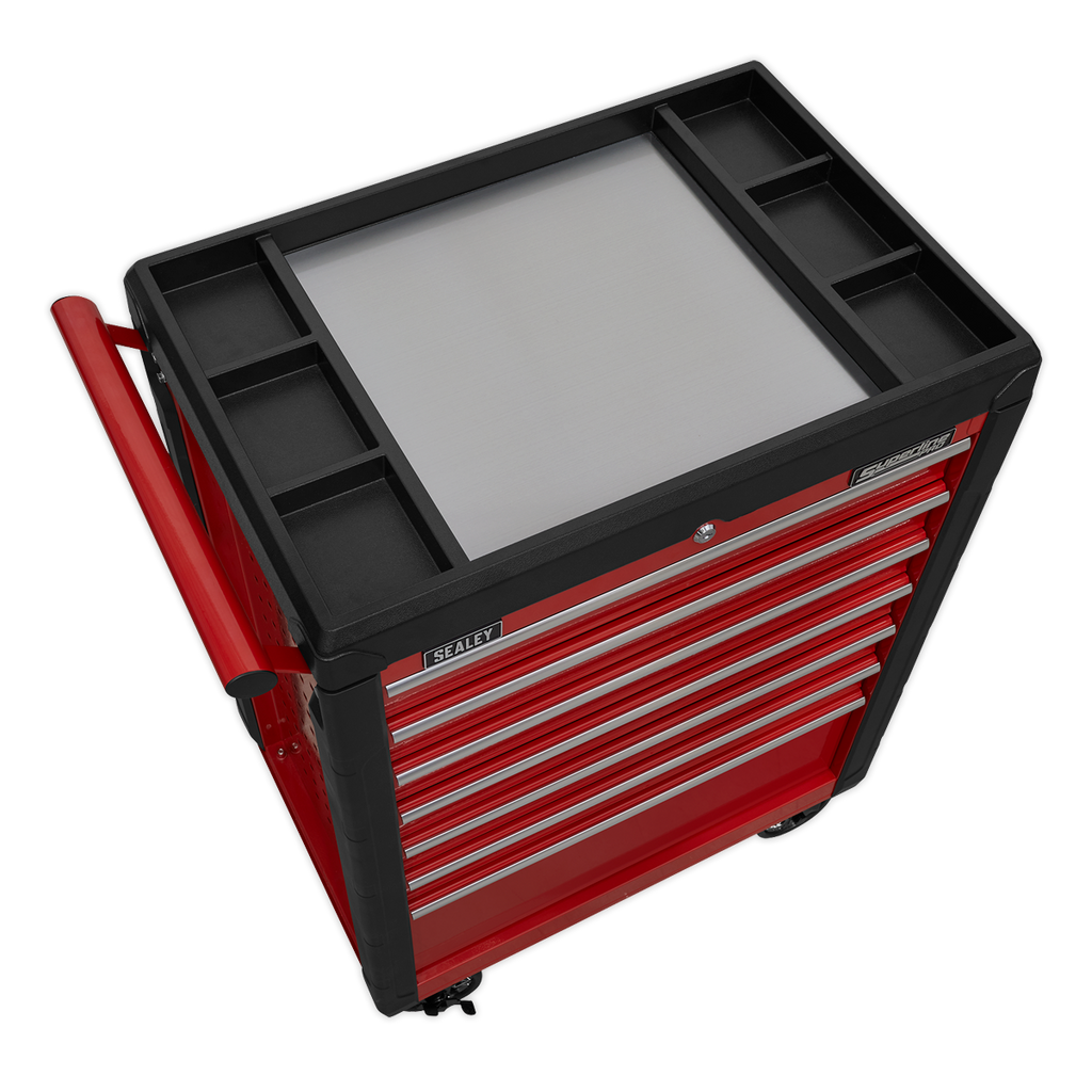 Rollcab 7 Drawer - Red AP3407