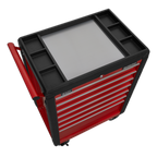Rollcab 7 Drawer - Red AP3407