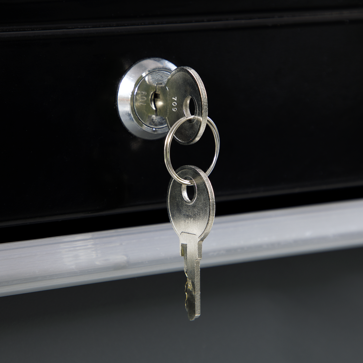 Mid-Box Tool Chest 3 Drawer - Black/Grey AP3503TB