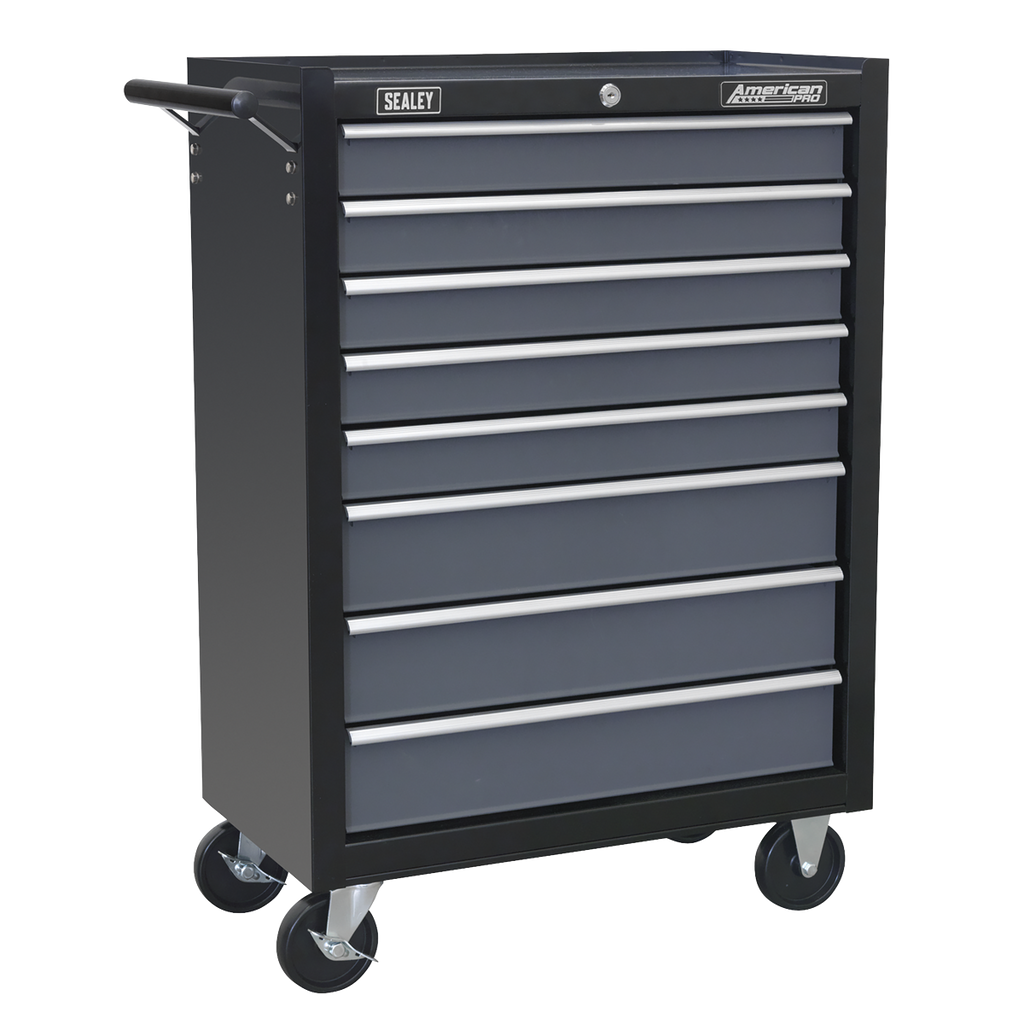 Rollcab 8 Drawer with 145pc Tool Kit - Black/Grey AP35TBCOMBO3