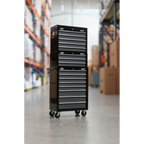 Tool Chest Combination 16 Drawer - Black/Grey AP35STACK