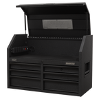 Topchest with 6 Soft Close Drawers & Power Bar 910mm AP3607BE