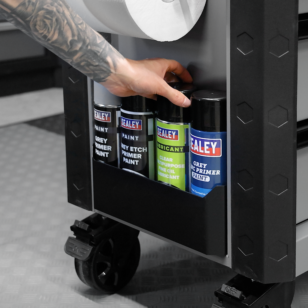 Tool Trolley 6 Drawer - Grey AP366G