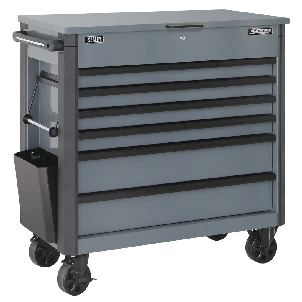Tool Trolley 6 Drawer - Grey AP366G