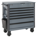 Tool Trolley 6 Drawer - Grey AP366G