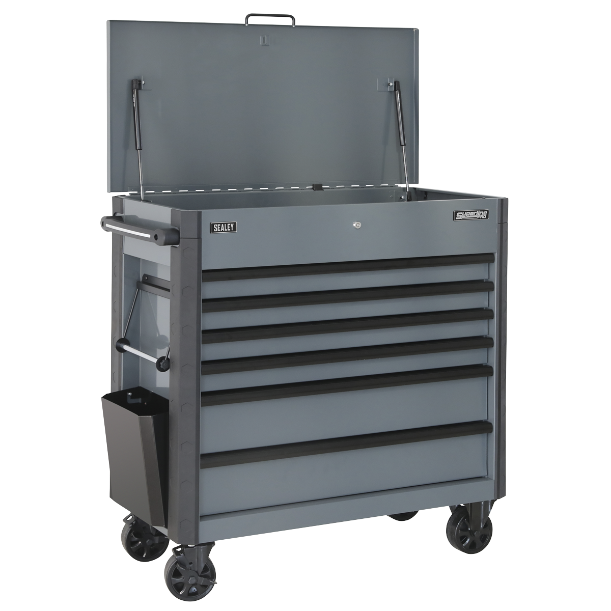 Tool Trolley 6 Drawer - Grey AP366G