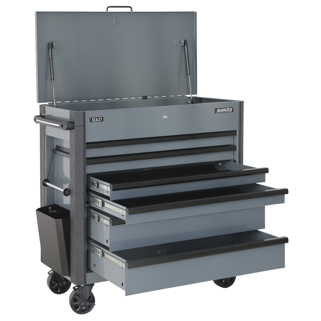 Tool Trolley 6 Drawer - Grey AP366G