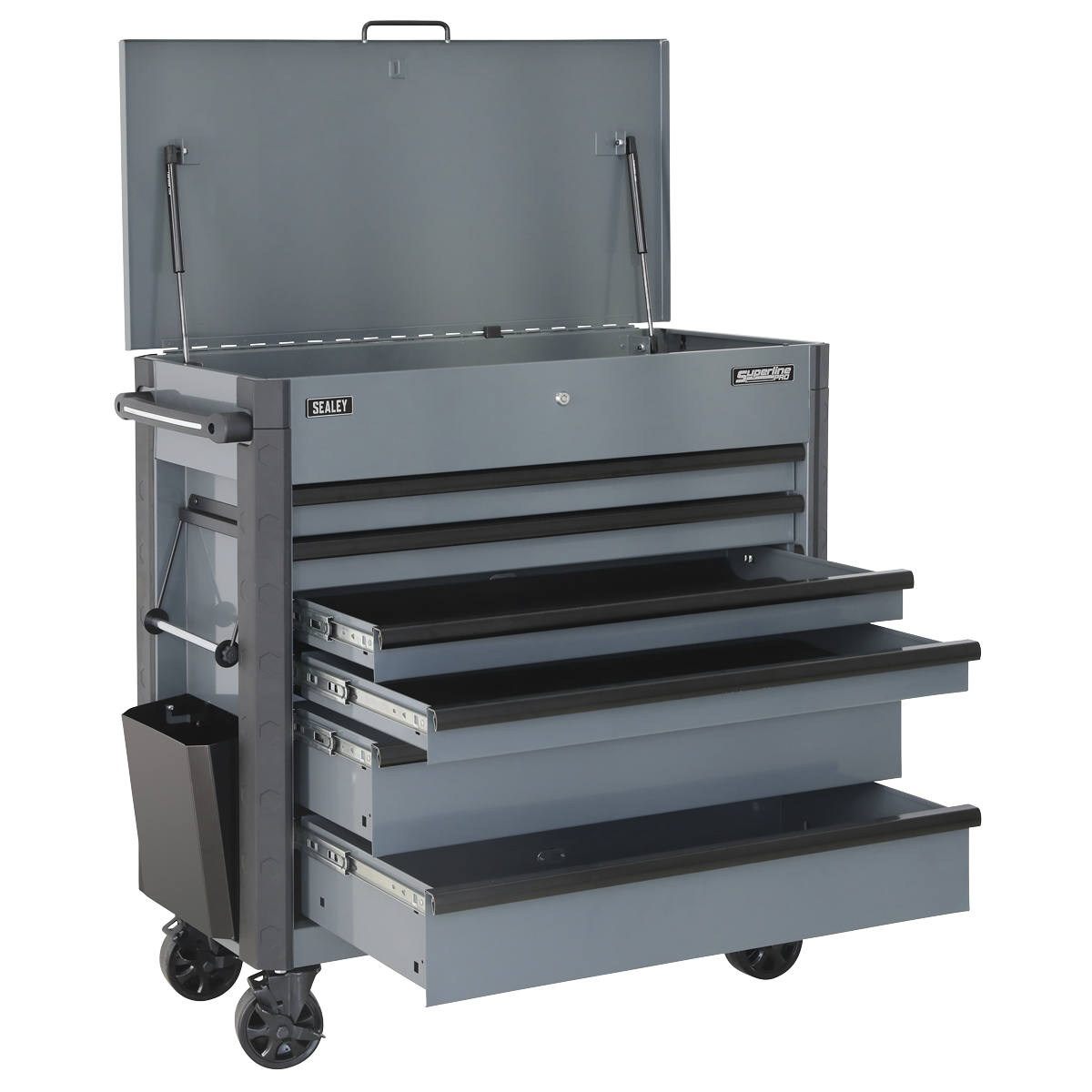 Tool Trolley 6 Drawer - Grey AP366G