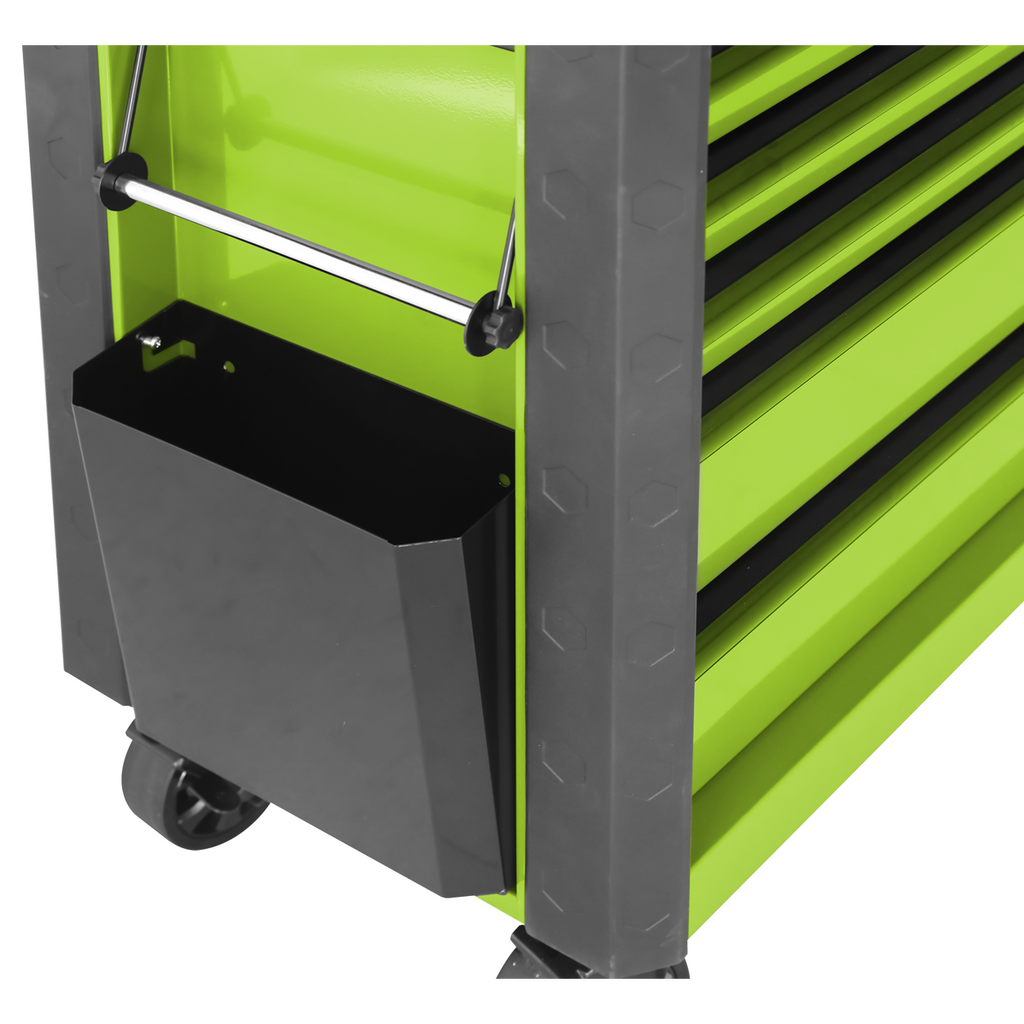 Tool Trolley 6 Drawer - Green AP366HV