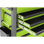 Tool Trolley 6 Drawer - Green AP366HV