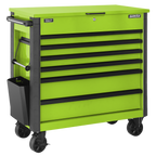 Tool Trolley 6 Drawer - Green AP366HV