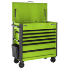 Tool Trolley 6 Drawer - Green AP366HV