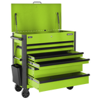 Tool Trolley 6 Drawer - Green AP366HV