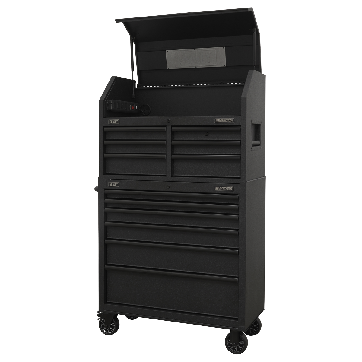 Tool Chest Combination with Power Bar 12 Drawer AP36BESTACK