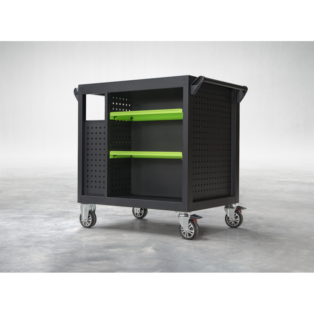 Mobile Workstation with 7 Drawers & Cupboard 920mm AP36MWS