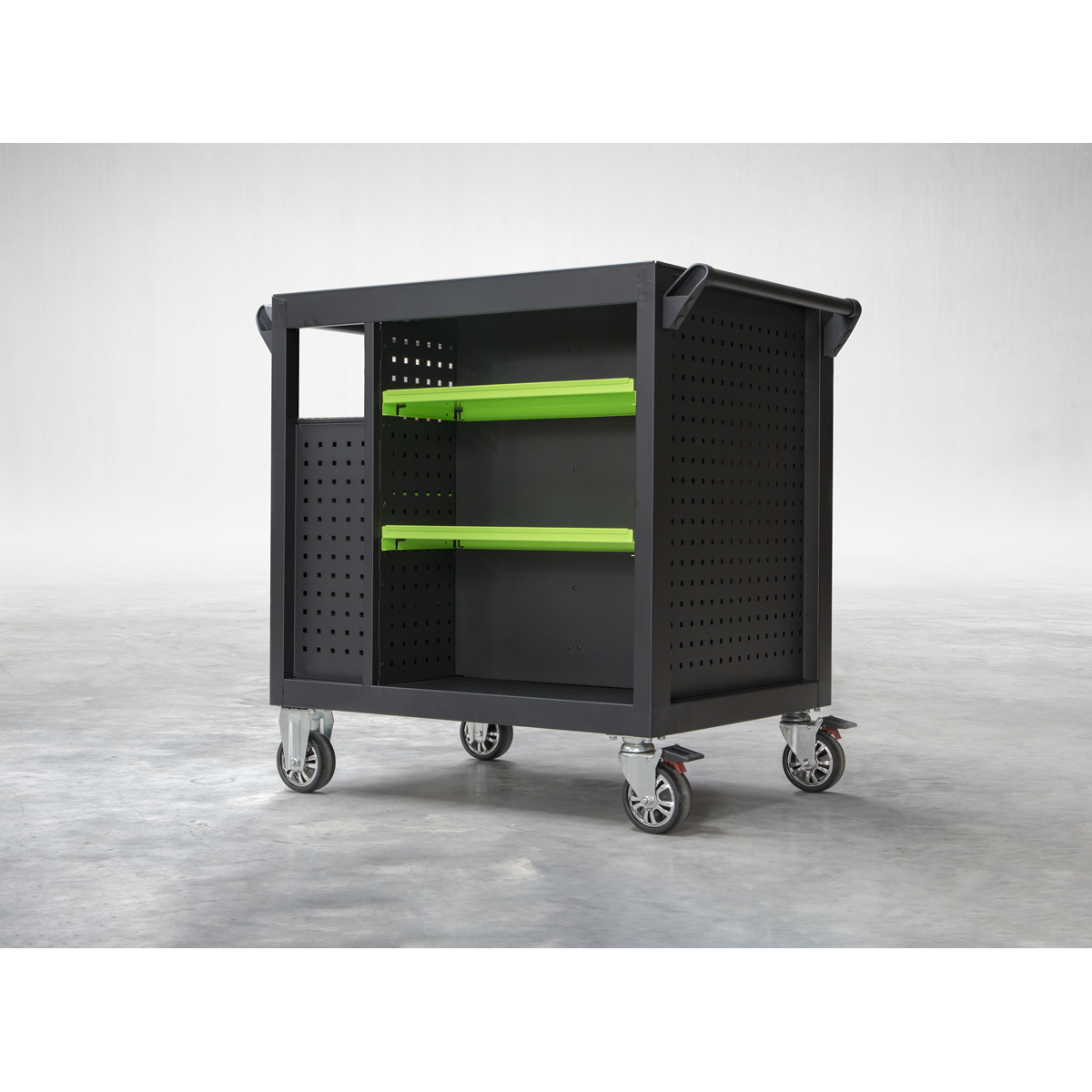Mobile Workstation with 7 Drawers & Cupboard 920mm AP36MWS