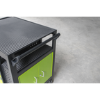 Mobile Workstation with 7 Drawers & Cupboard 920mm AP36MWS