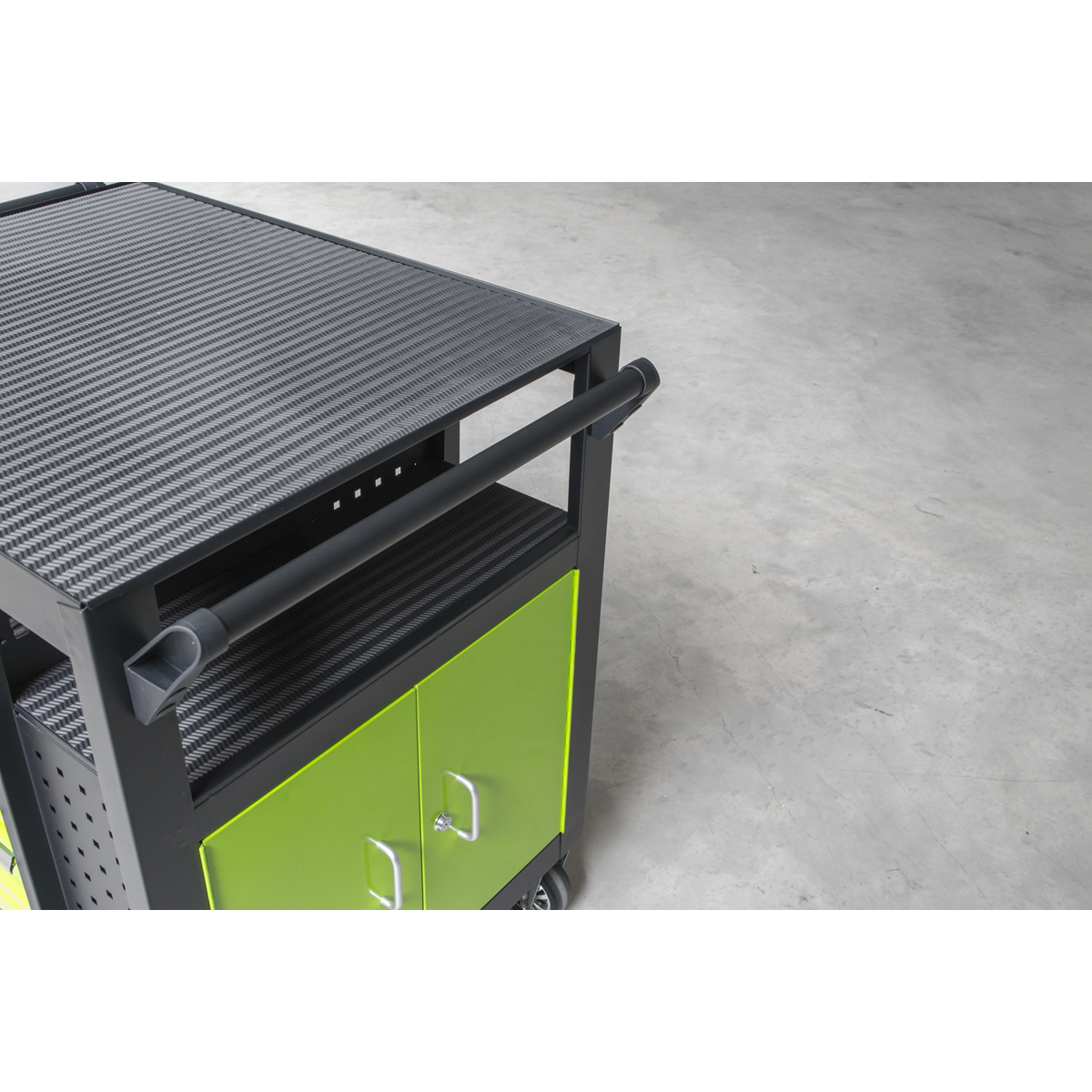 Mobile Workstation with 7 Drawers & Cupboard 920mm AP36MWS