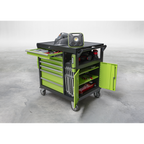 Mobile Workstation with 7 Drawers & Cupboard 920mm AP36MWS