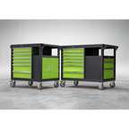 Mobile Workstation 10 Drawer 1140mm AP45MWS
