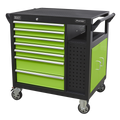 Mobile Workstation with 7 Drawers & Cupboard 920mm AP36MWS