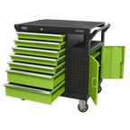 Mobile Workstation with 7 Drawers & Cupboard 920mm AP36MWS