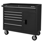 Rollcab 6 Drawer - Black AP4106B