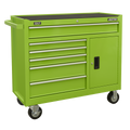 Rollcab 6 Drawer - Green AP4106HV