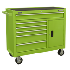 Rollcab 6 Drawer - Green AP4106HV