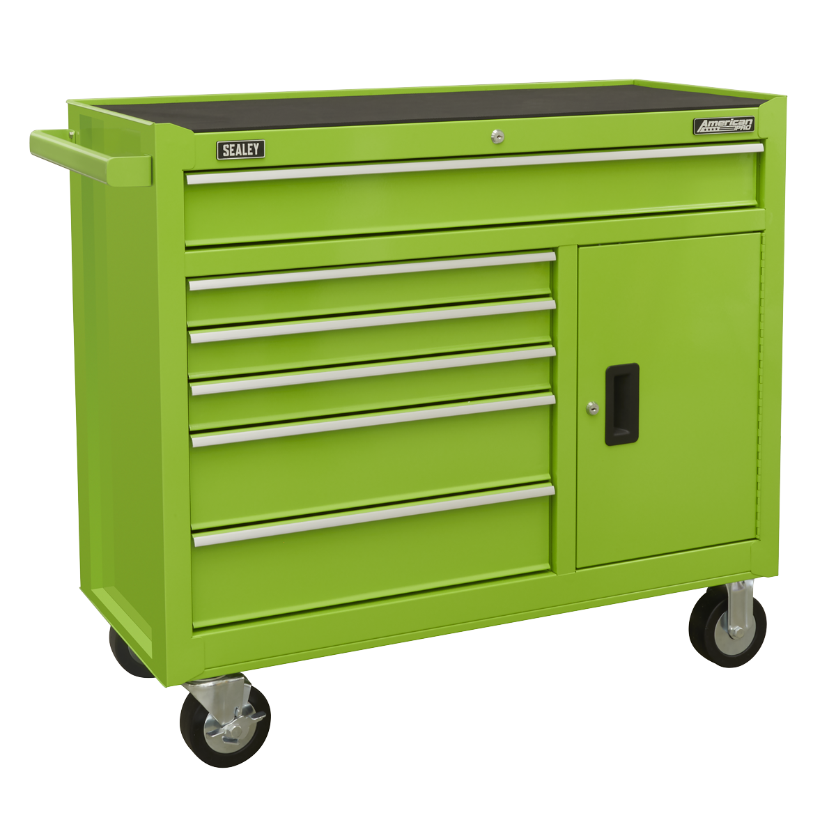 Rollcab 6 Drawer - Green AP4106HV