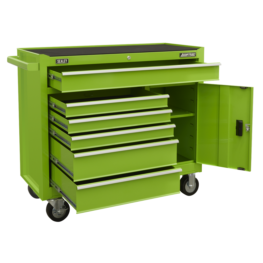 Rollcab 6 Drawer - Green AP4106HV