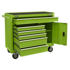 Rollcab 6 Drawer - Green AP4106HV