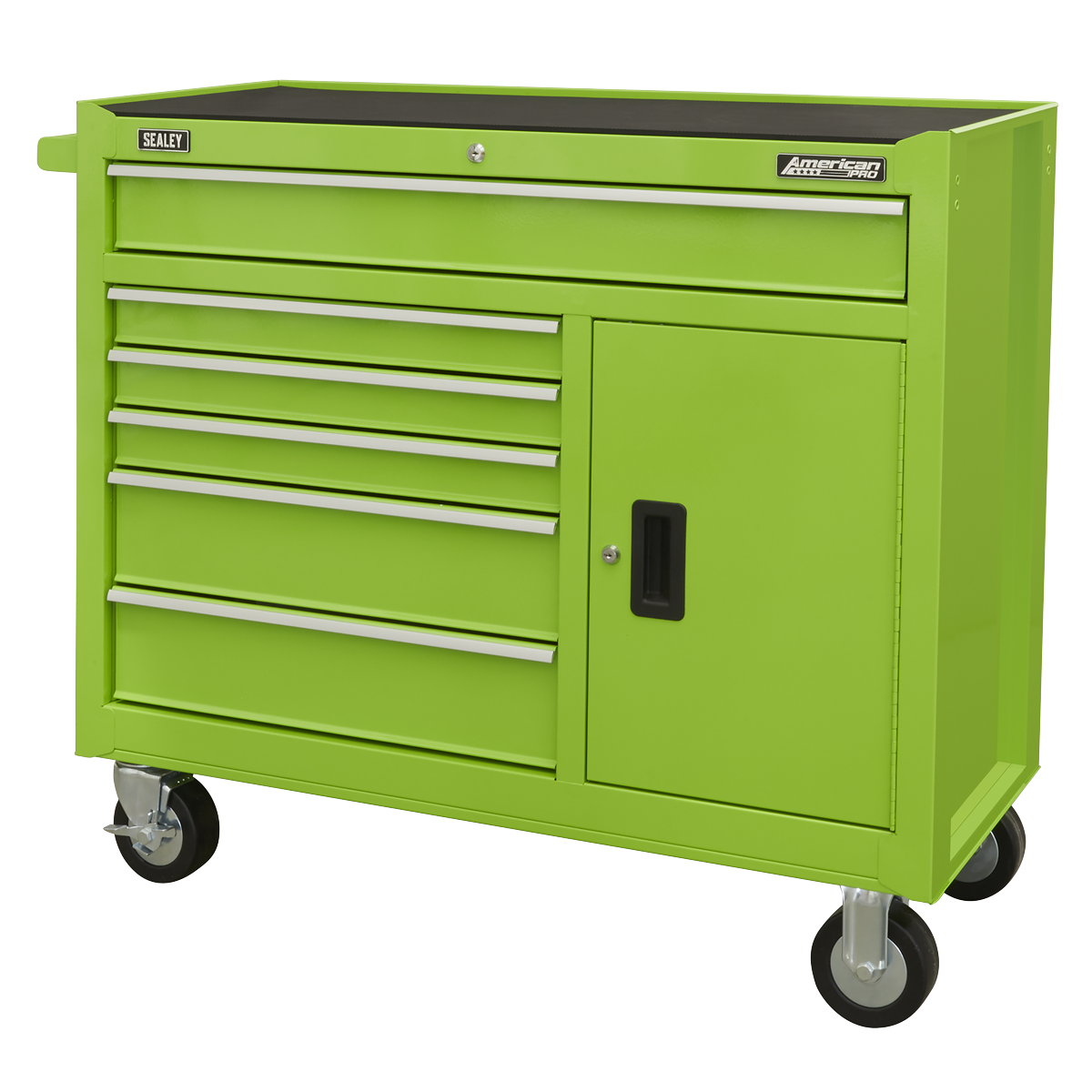 Rollcab 6 Drawer - Green AP4106HV