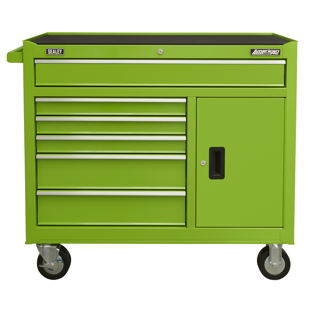 Rollcab 6 Drawer - Green AP4106HV