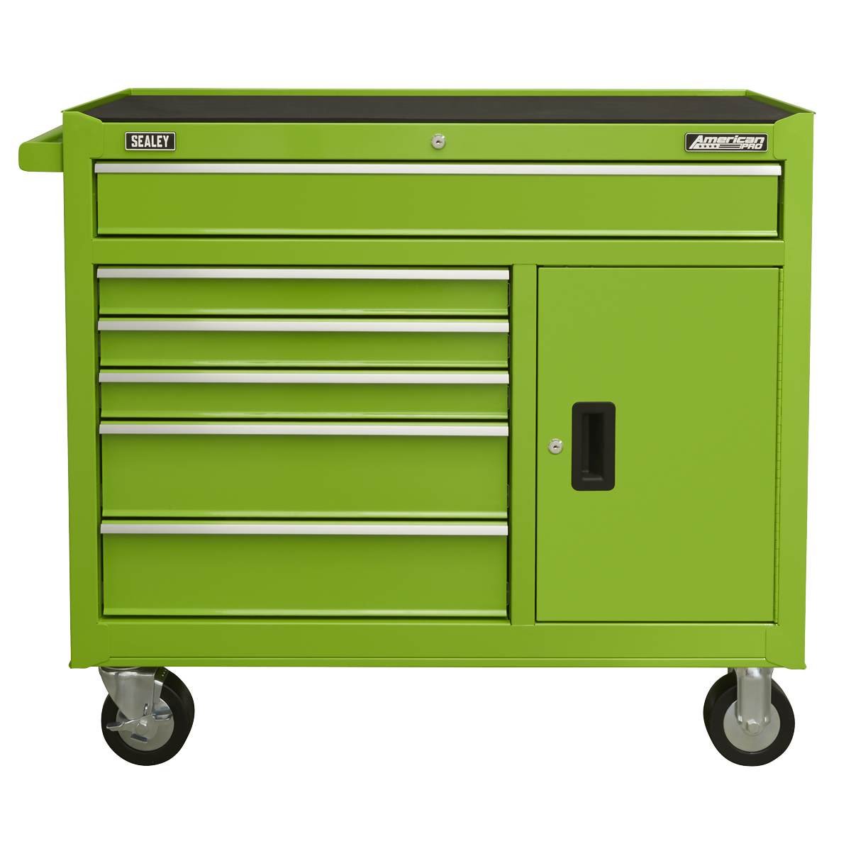 Rollcab 6 Drawer - Green AP4106HV