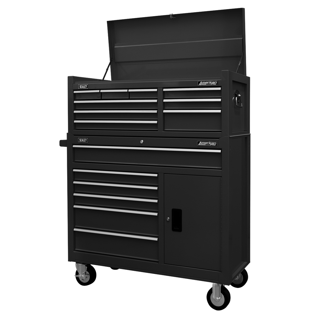 Topchest 9 Drawer - Black AP4109B