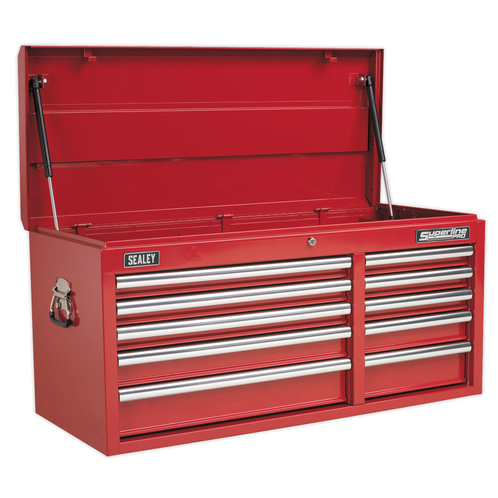 Heavy-Duty Topchest 10 Drawer - Red AP41110