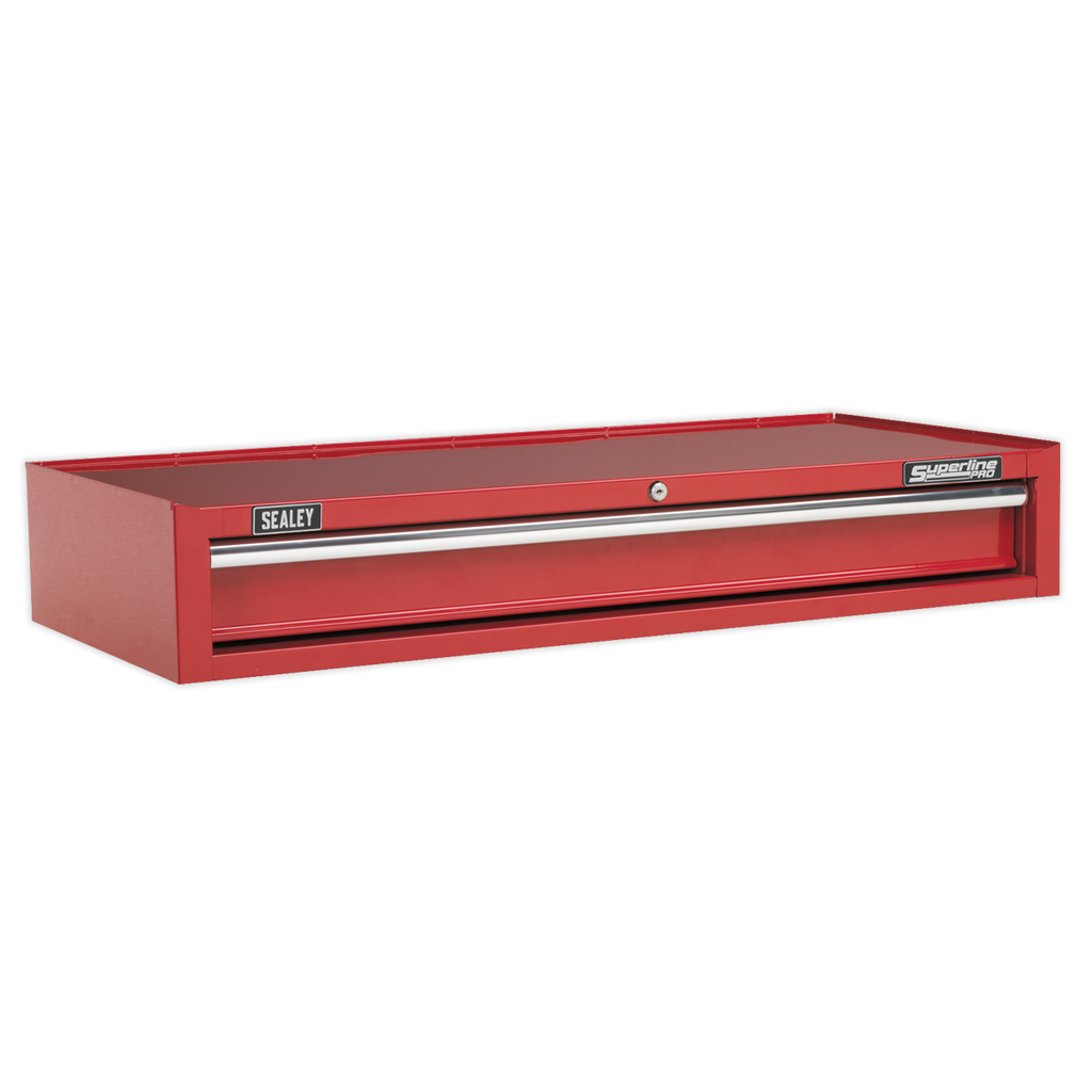 Heavy-Duty Mid-Box Tool Chest with Drawer - Red AP41119